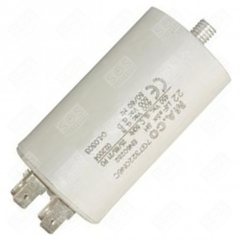 PERMANENT CONDENSER 22ΜF 450V WASHING MACHINES - 7810944, 532001100
