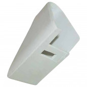 Left handle end white