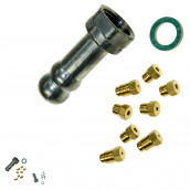 Original set of injectors, nozzles for natural gas