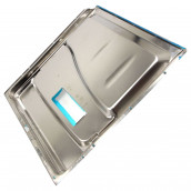 Stainless steel door with bottom door seal