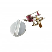 Thermostat and button