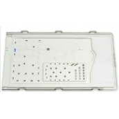 Detergent drawer lid