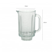 AT358 basic heat-resistant glass bowl