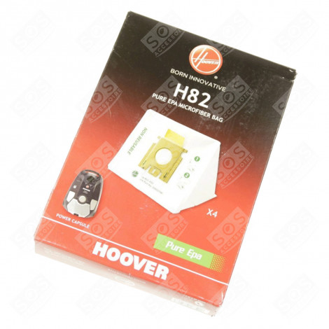 SET OF 4 MICROFIBRE BAGS H82 VACUUM CLEANER  - 35602146