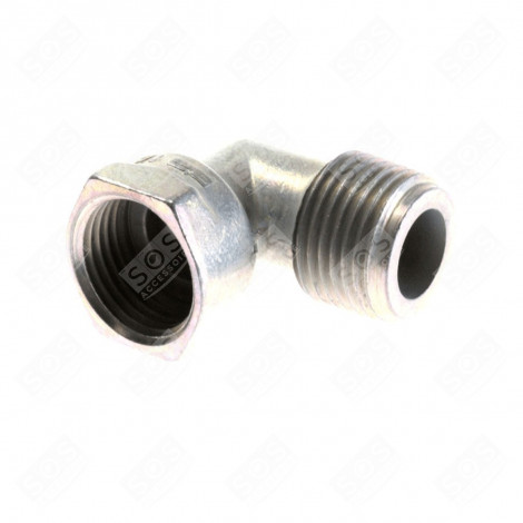 GAS CONNECTION ELBOW 1/2 FLAT SEAL SMALL HOUSEHOLD APPLIANCE - Z01E711