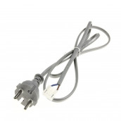 Power cord with plug