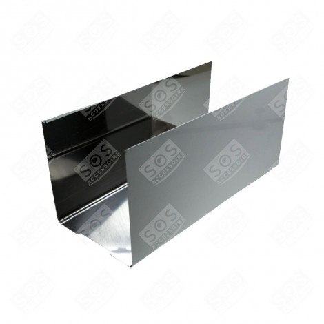 LOWER CHIMNEY STAINLESS STEEL H.544 REP 56 EXTRACTOR HOOD - 405505239