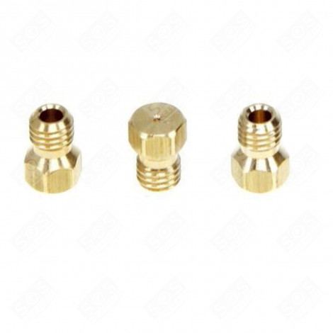 ORIGINAL SET OF INJECTORS, BUTANE-PROPANE NOZZLES GAS / ELECTRIC OVENS - 900247