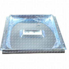 Stainless steel counter door