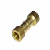 Right brass connector