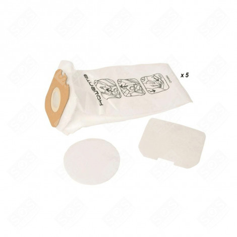 5 BAGS + 2 FILTERS VACUUM CLEANER  - ZR002201