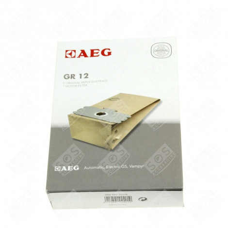 5 BAGS + 1 FILTER ORIGINAL VACUUM CLEANER  - 8996689012533