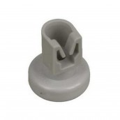 Top rack wheel