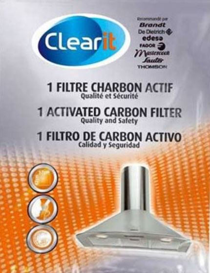 Carbon filter 570x470mm BRANDT, ROSIERES 71S7825