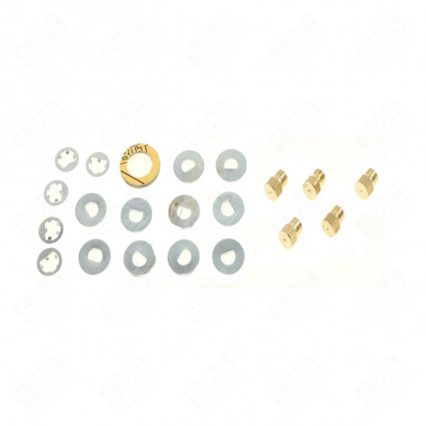 INJECTOR KIT, BUTANE/PROPANE NOZZLES GAS / ELECTRIC OVENS - 36050845