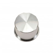 Aluminum button
