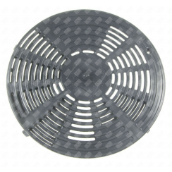 Black bottom grating