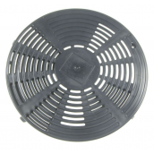 Black bottom grating