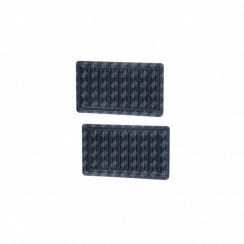 Set of 2 panini grill plates