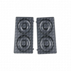 Set of 2 Bagel Snack plates