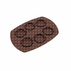 Prolex silicone 6-muffin mould