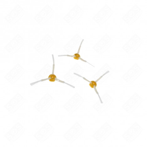 SET OF 3 COMPATIBLE SIDE BRUSHES ROBOT VACUUM CLEANER - 82804