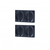 Set of 2 empanada plates