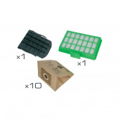 Paper bag + filter kit