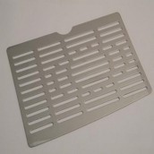 Chrome-plated grating