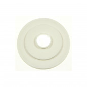 Mixer bowl deflector