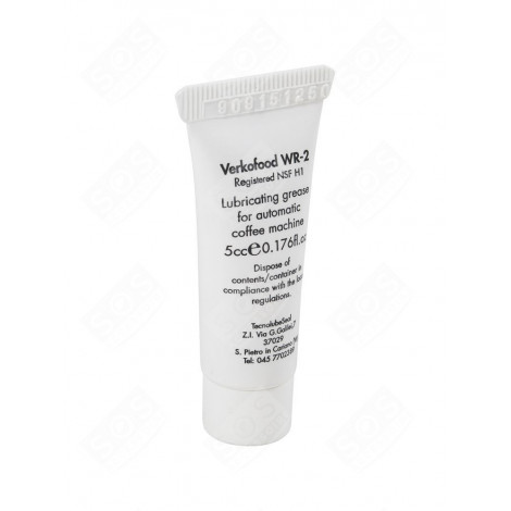 FOOD GRADE LUBRICATING GREASE (SOLD INDIVIDUALLY) 5CC COFFEE MAKER, ESPRESSO - SER0354