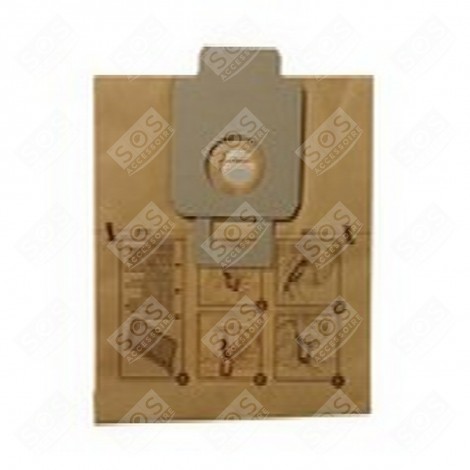 BOX OF 5 PAPER BAGS VACUUM CLEANER  - 09200068