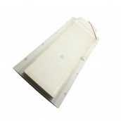 Motorized flap with probe