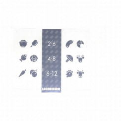 Screen-printed plate