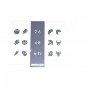 Screen-printed plate