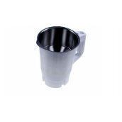 Stainless steel blender bowl