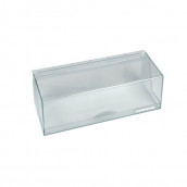 Door shelf with flap