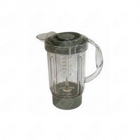 COMPLETE GREY ACRYLIC BLENDER BOWL FOOD PROCESSOR - KW695300