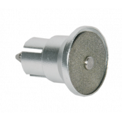 Sapphire disk with coarse grain