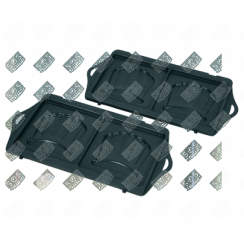 Set of sandwich plates