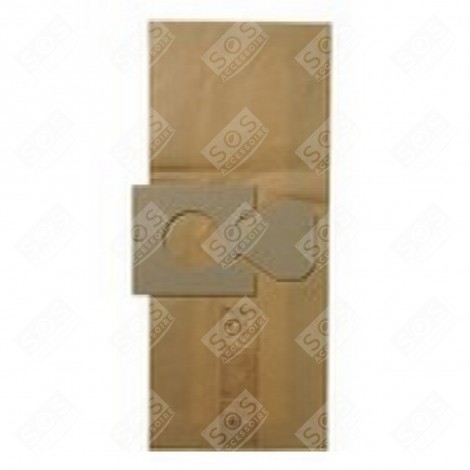 BOX OF 5 PAPER BAGS VACUUM CLEANER  - 09200071