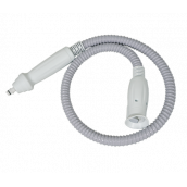 White steam hose