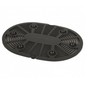 Grey removable grille