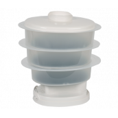 Set of bowls, lid and grille