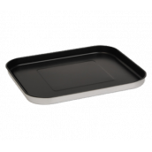 Enameled non-stick baking sheet