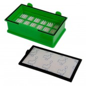 HEPA filter and washable filter