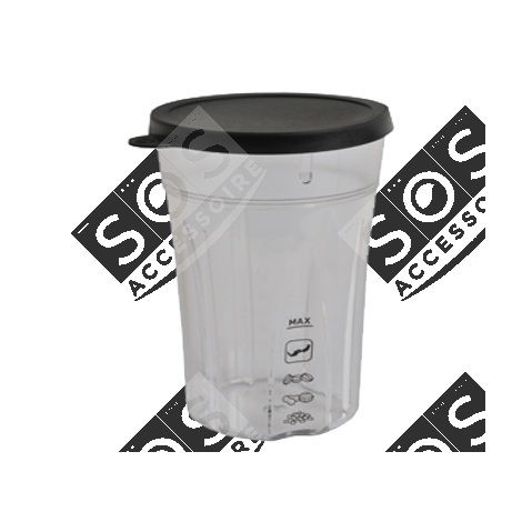 CHOPPER BOWL WITH BLACK LID FOOD PROCESSOR - SS-193047