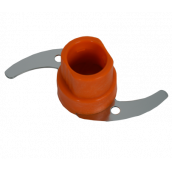 Orange Serrated Knife