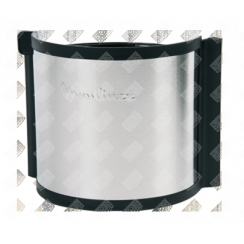 Filter holder with damper