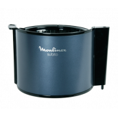 Filter holder with damper